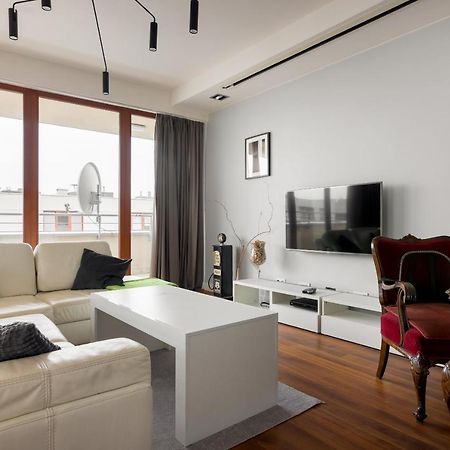 Hlonda Deluxe Apartment With Terrace Warschau Exterior foto