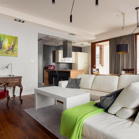 Hlonda Deluxe Apartment With Terrace Warschau Exterior foto