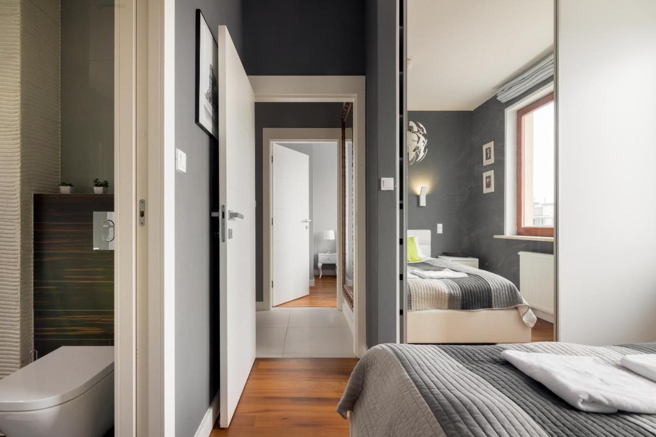 Hlonda Deluxe Apartment With Terrace Warschau Exterior foto