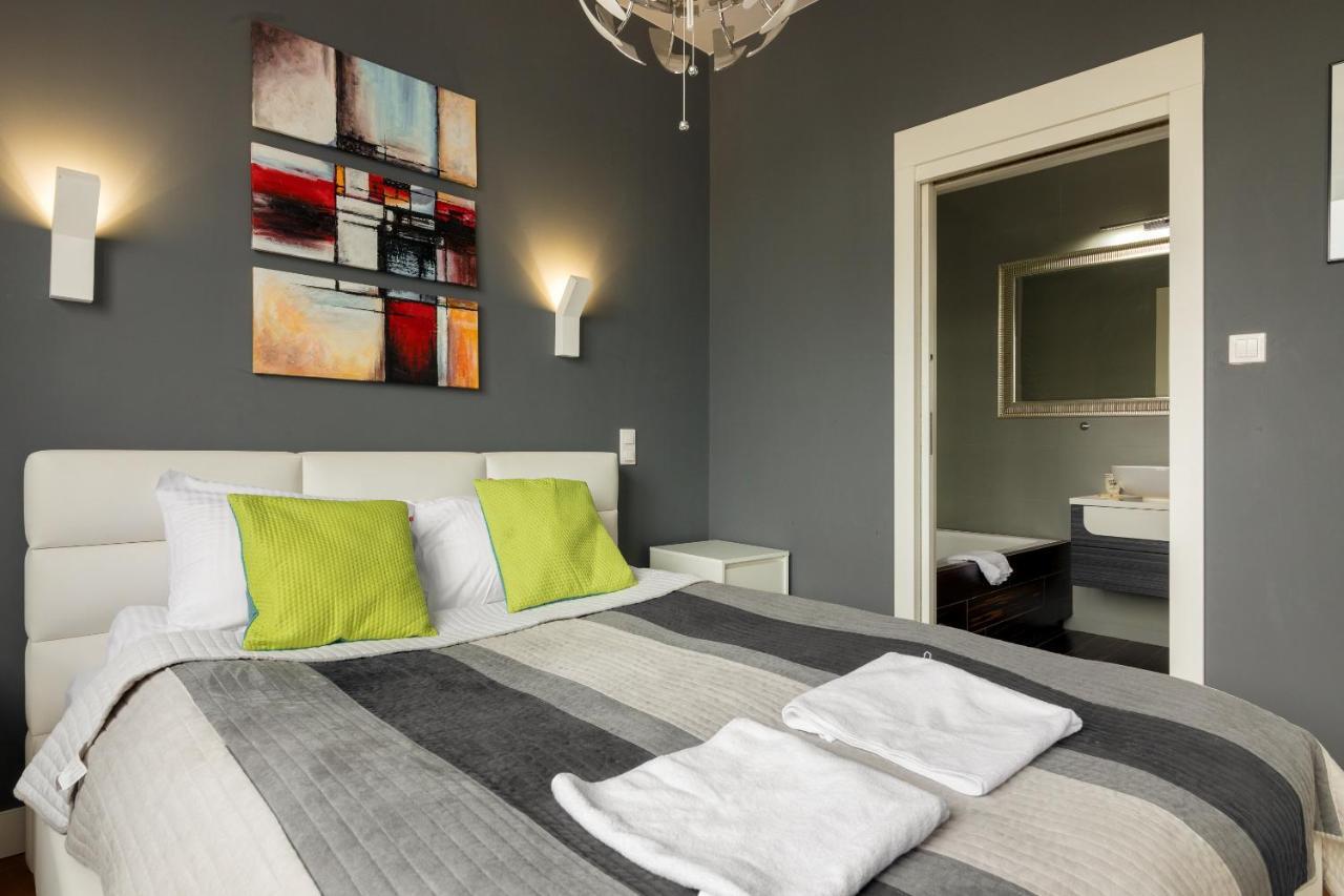Hlonda Deluxe Apartment With Terrace Warschau Exterior foto