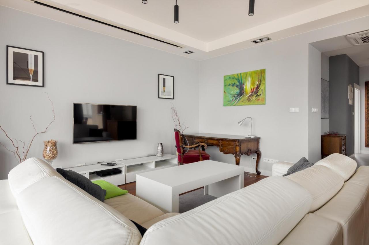 Hlonda Deluxe Apartment With Terrace Warschau Exterior foto