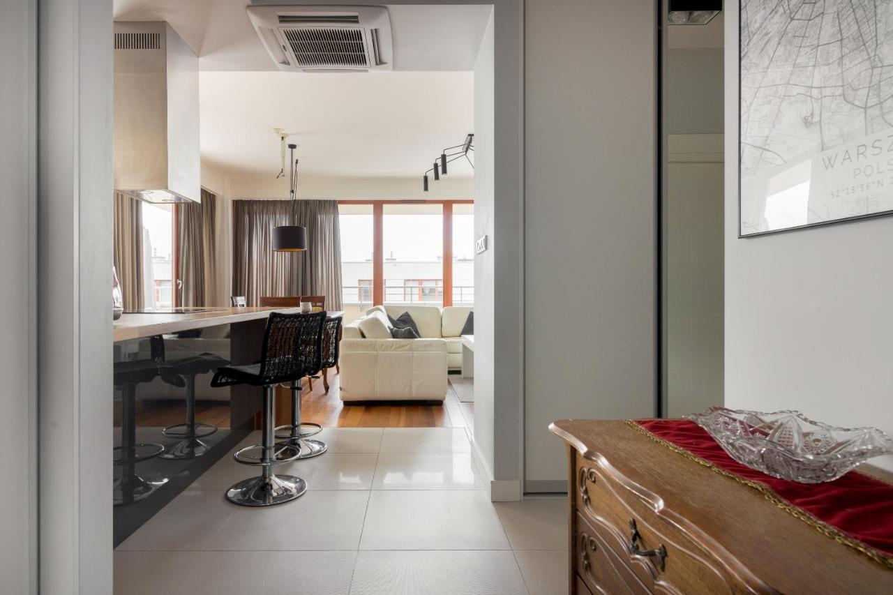 Hlonda Deluxe Apartment With Terrace Warschau Exterior foto